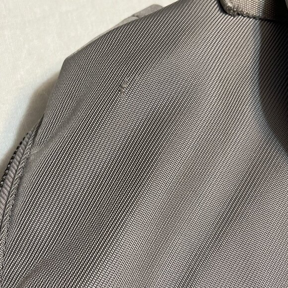 Lululemon City Adventurer Backpack Mini Gray Drawstring Flap Zip Gym Travel Bag - Picture 15 of 15